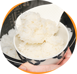 炊きあがったらじっくり蒸らして